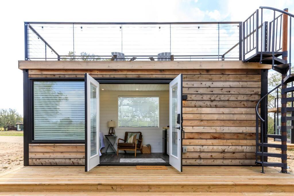 New The Sunset Luxury Container Home Fredericksburg Kültér fotó